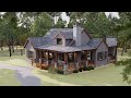 The Most Charming Cottage/ Small House Design With  Fantastic Back Porch