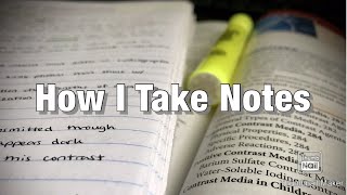 How I Take Notes | Before, During, & After Lecture