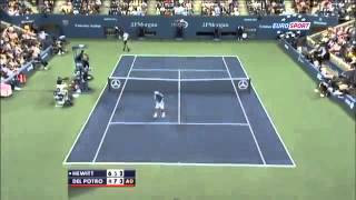 US Open 2013   R2  Highlights Lleyton Hewitt vs Juan Martín Del Potro