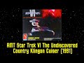 AMT Star Trek VI The Undiscovered Country Klingon Cruiser (1991)