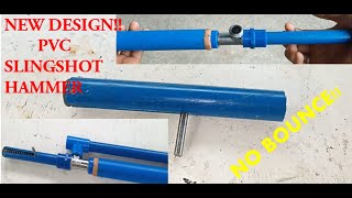 NEW HOMEMADE PVC SLINGSHOT HAMMER for pvc airgun