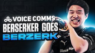 Berserker TAKES OVER the Game with a HUGE Team Gap!  - Church9 LCS Voice Comms