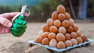 EXPERIMENT : How Strong The Eggs?? | Eggs VS