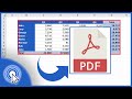 How to Convert an Excel File into PDF
