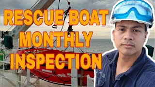 MONTHLY INSPECTION OF RESCUE BOAT - VLOG#14