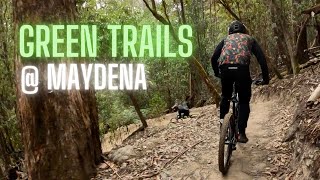 What are Green Trails at Maydena like?