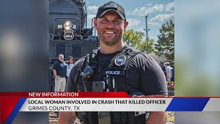 Springs woman identified in crash that killed Texas officer