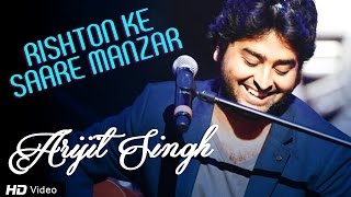 Rishton Ke Manzar | Arijit Singh | Soulful Ghazal | Kuchh Dil Ne Kaha | Red Ribbon Musik