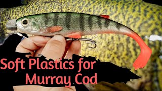 Soft Plastic rigging for Murray Cod