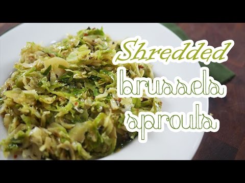 Shredded Brussels Sprouts | LOW CARB Shredded Brussels Sprouts | LOW CARB