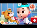 Boo Boo Song (Toy Version) | Toy Doctor Song + More LiaChaCha Nursery Rhymes & Baby Songs