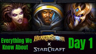 Everything We Know About Hearthstone X Starcraft Day 1