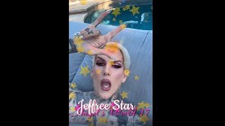 Jeffree Star- Hanging by the Pool at his Cali House