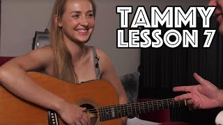 Tammy Guitar Lesson 7: Finger Stretches, Songwriting, Improvising, Major Scales... and more fun!