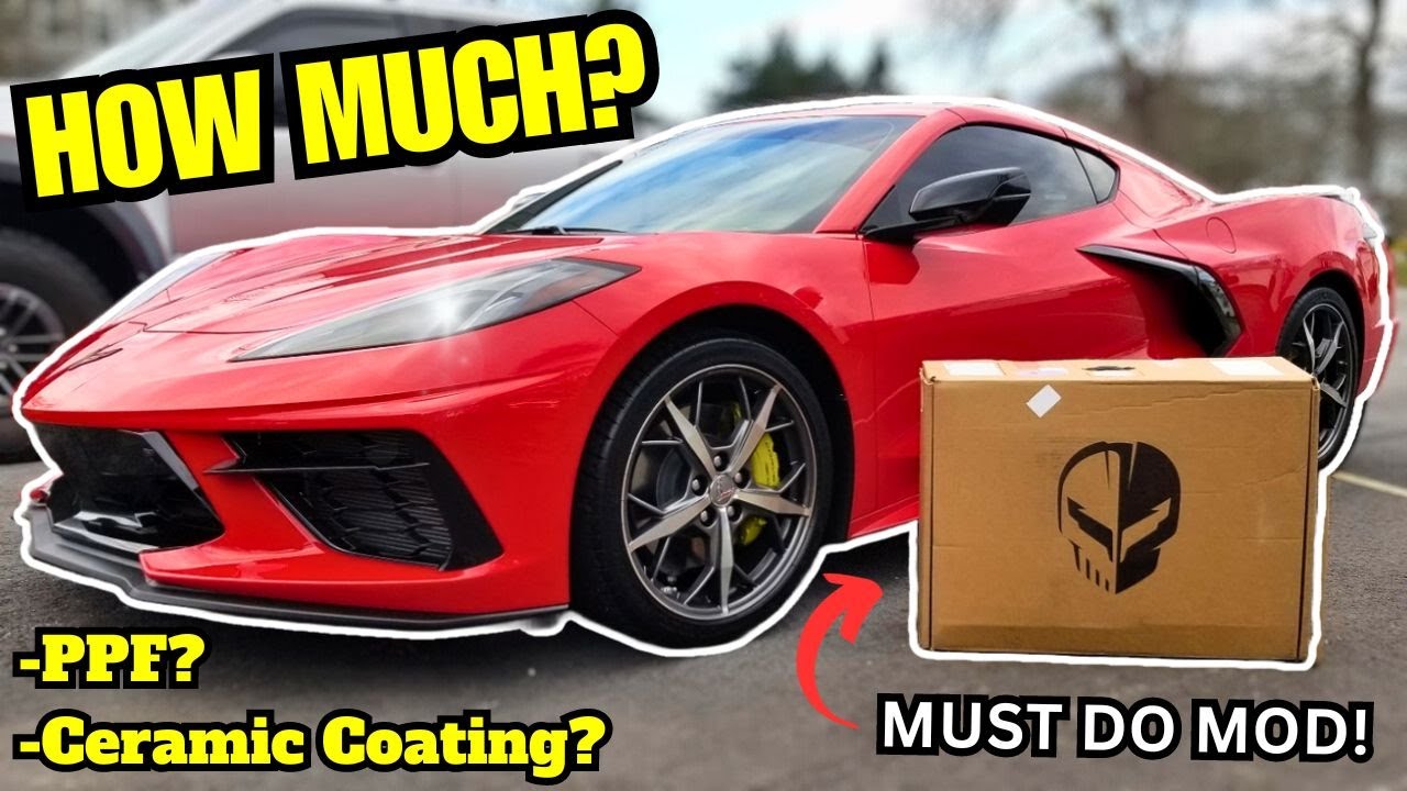 C8 Corvette XPEL And Ceramic Coating Price | First C8 Corvette Mod ...