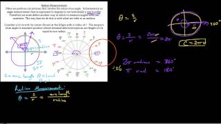 HA2 13.2.3  Radian measurement defined and explored