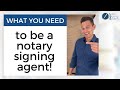 What you need to become a notary loan signing agent! #signingagent #loansigningsystem #notarypublic