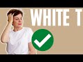 How To Style A White T Shirt For Women Over 50