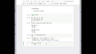 Using Nashpy