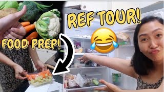 LINIS TAYO REF + HOW I PREPARE \u0026 STORE OUR FOOD! | Mommy Kara