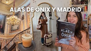 Leyendo Alas de Ónix (Sin Spoilers) y viaje a Madrid 🧳