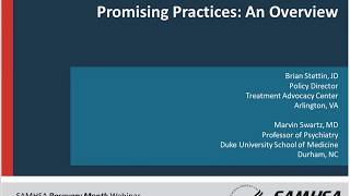 Assisted Outpatient Treatment (AOT): Promising Practices: An Overview