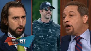 FIRST THINGS FIRST | Nick Wright reacts to shocking Aaron Rodgers news ahead of