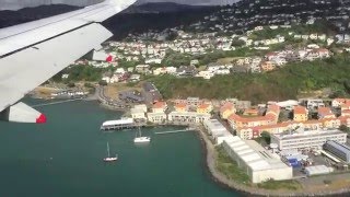 Landing at Wellington Airport