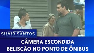 Beliscão no Ponto de Ônibus | Câmeras Escondidas (26/11/21)