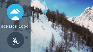 Schlick 2000 - Innsbruck, Austria | Sennjoch chairlift | Piste View