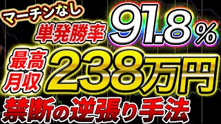 ※禁断手法初公開！確実に勝つに重きを置いたプロも驚愕逆張り手法