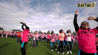 Anti-Bullying Flash Mob, February 2016 (BC Lions + 700 Kids)