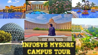 A Short Glimpse of INFOSYS MYSORE CAMPUS | Infosys mysore campus tour!