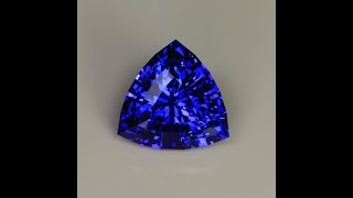 Stepped Trilliant Tanzanite Gemstone 5.82 Carats