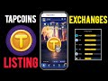 tapcoins price prediction tapcoins listing date tapcoins airdrop