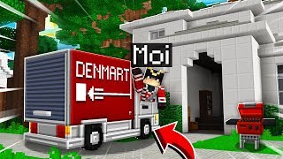 JE DÉMÉNAGE DANS MINECRAFT !