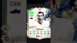 94 Zidane TOTY Era Icon Evolution Player Review on EA FC 25! #fc25 #eafc25 #eafc #ultimateteam