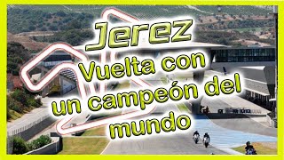 MANU GONZÁLEZ, piloto de moto 2 ¿como hacer la trazada en  el  Circuito de Jerez Angel Nieto?