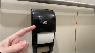 Endless Convenience with TORK Twin Toilet Paper Holder!