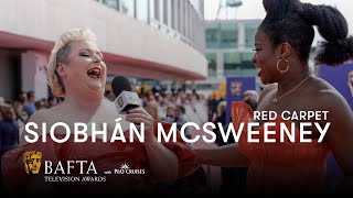 Is Siobhán McSweeney the smartest person on the red carpet? | BAFTA TV Awards 2023