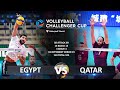 Egypt vs Qatar - Quarter Finals | Men's Volleyball Challenger Cup 2024