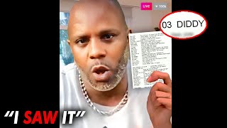 DMX Exposed THE LIST Of Rappers That Diddy K!LLED?!