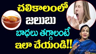 Dr L Uma Venkatesh || చలికాలంలో జలుబు బాధలు ||  How to get relief from cold winter|| Pulse-Balancing