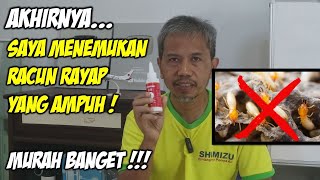 Racun rayap paling ampuh, yang saya pakai. Rayap musnah!