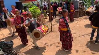 Limbu wedding ceremony chyabrung nach / kelang dance.