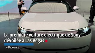 La première voiture électrique de Sony dévoilée à Las Vegas