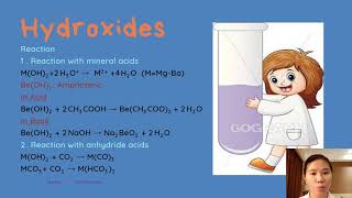 GROUP IIA - ALKALINE EARTH METALS AND THEIR COMPOUNDS