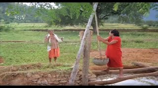 ಬಾವಿಯಿಂದ ನೀರೆತ್ತು ಪುನಃ ಬಾವಿಗೆ ಸುರಿ | Prachanda Kulla Kannada Movie Comedy Scene | Dwarakish | Musuri