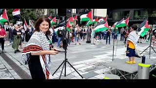 Auckland City Palestine Protest November 2024