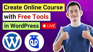 How to Create an Online Course with Free Tools | Tutor LMS Free Course Tutorial | Step by Step